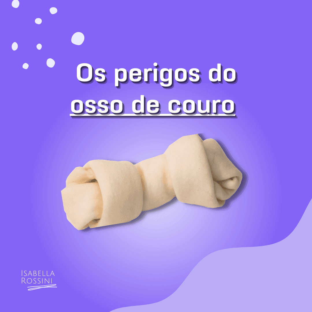 Os perigos do osso de couro