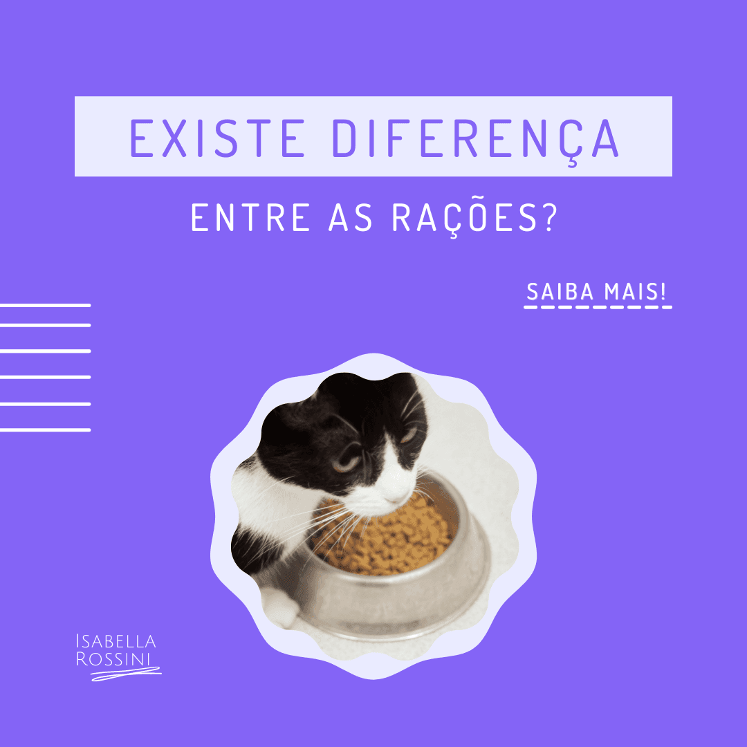 Qual a diferença entre as rações?