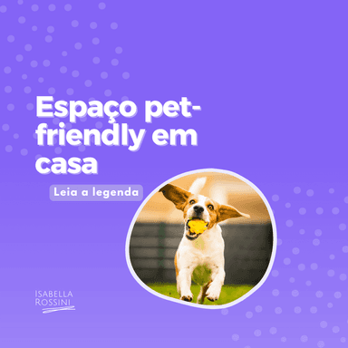 Como ter um espaço pet-friendly em casa?