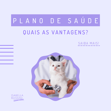Vantagens de ter plano de saúde para pet