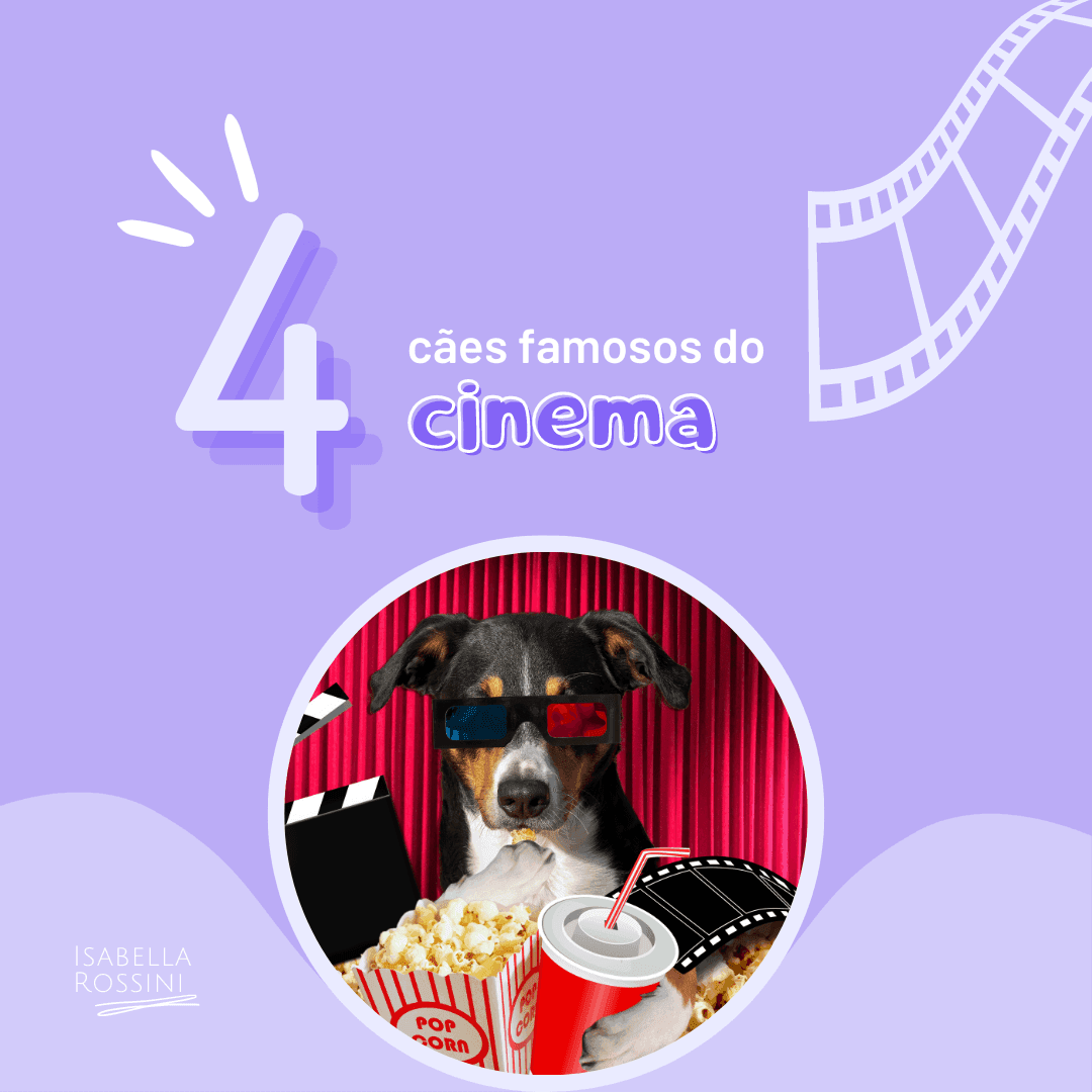 4 cães famosos do cinema, você conhece?
